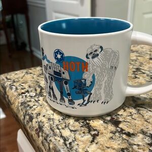 Star Wars Hoth  Mug - White and Blue/ Starbucks, Discover series